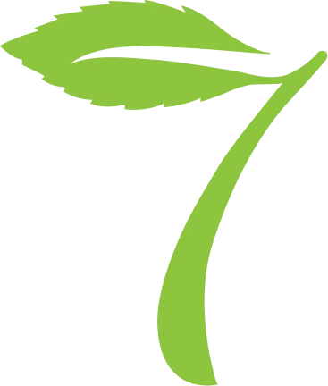 Seventh Heaven leaf logo