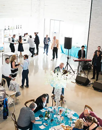 Milestone celebration with cocktail reception catering