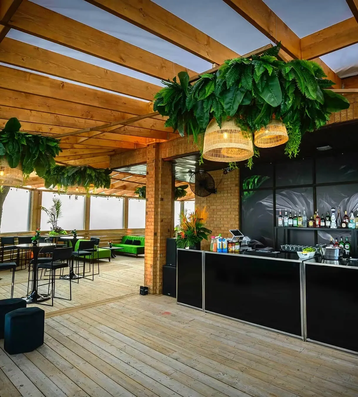 Loggia Patio event venue interior